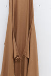 BASERANGE Free Drawstring Apron Dress Collection Portugal BAS-DRAP-RS-000-YUZONG Bath Brown
